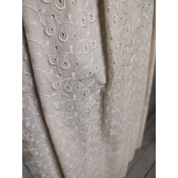1950s-60s Homemade Eyelet Dress - Picture 7 of 13